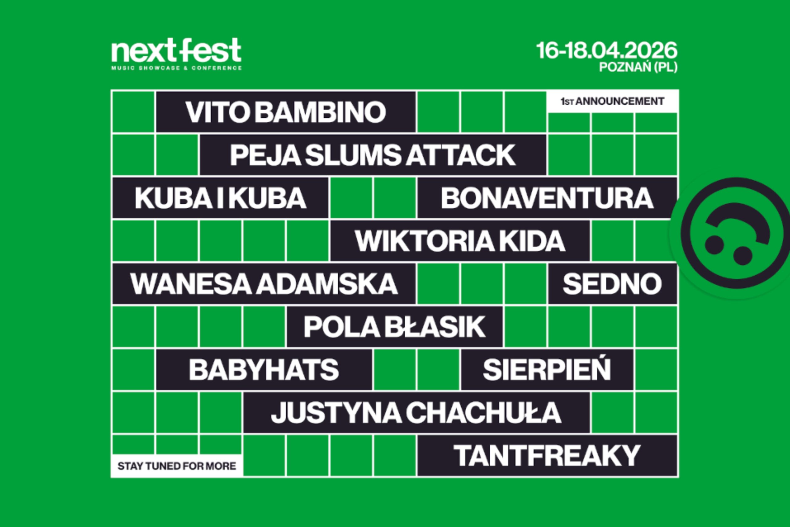 Wanesa Adamska i Fluid wystąpią na NEXT FEST 2026 w Poznaniu